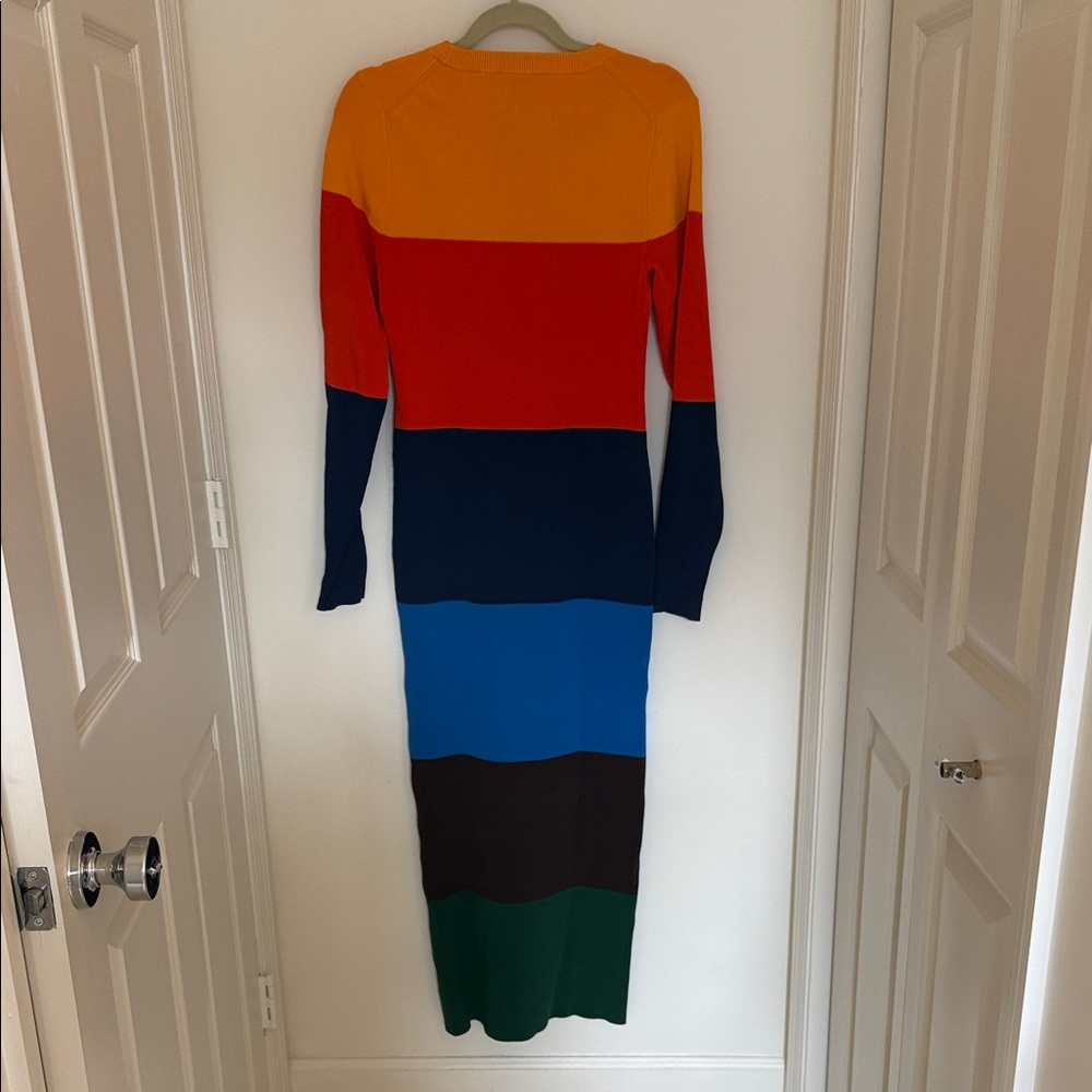 Christopher John Roger's for J Crew  Striped Dress NWOT - Picture 3 of 3